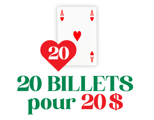 20 pour 20 $
