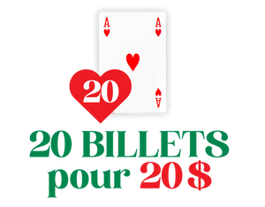 20 pour 20 $
